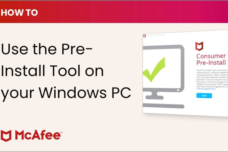 McAfee software on Windows